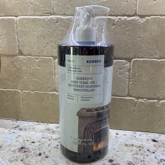 Korres COFFEE BEANS Renewing Body Cleanser 33oz. - Picture 1 of 6